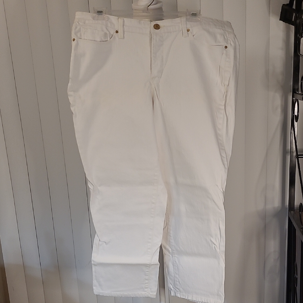 Vintage America Denim Crop Pants
